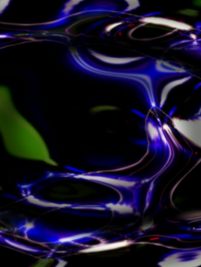 Neon Tunnel VJ Loop 3:4 iPad Portrait 60fps Screensaver Blue White Swirls