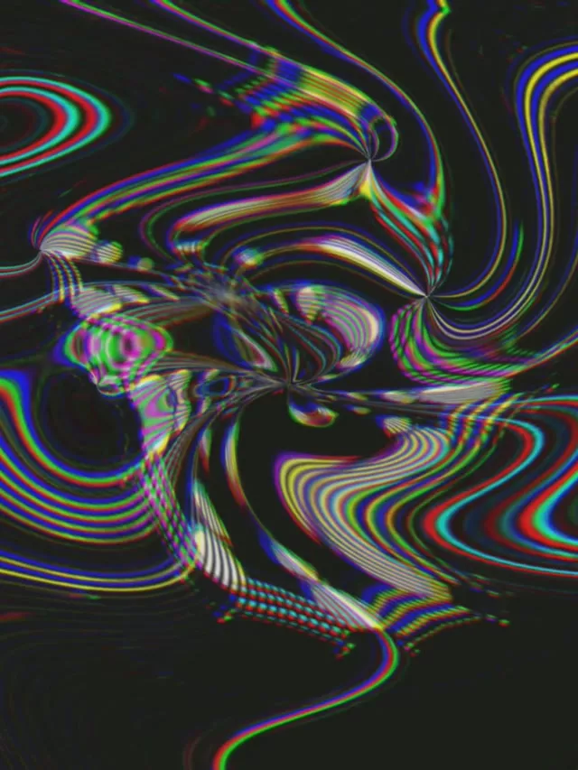 Neon Tunnel VJ Loop 3:4 iPad Portrait 60fps Screensaver Kaleidoscope