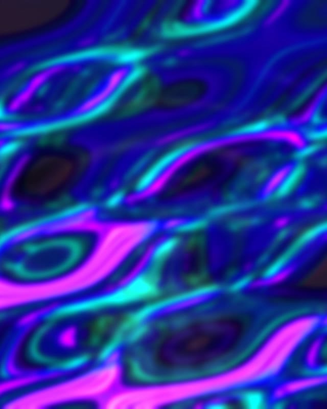 Neon Tunnel VJ Loop 4:5 Instagram 60fps Screensaver Cyan Magenta Waves