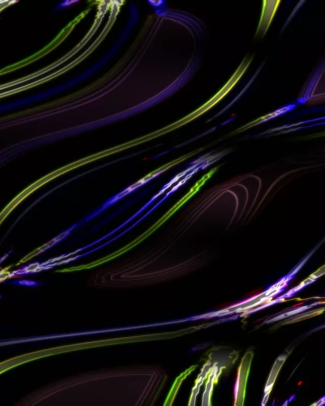Neon Tunnel VJ Loop 4:5 Instagram 60fps Screensaver Glowing Curved Lines