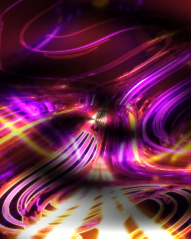 Neon Tunnel VJ Loop 4:5 Instagram 60fps Screensaver Purple Pink Motion