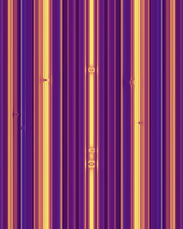 Neon Tunnel VJLoops 4:5 Instagram 60fps Screensaver Purple Yellow Stripes