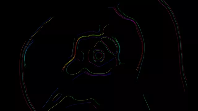 霓虹隧道 VJLoops 4K 60fps 螢幕保護程式 Windows 筆記型電腦