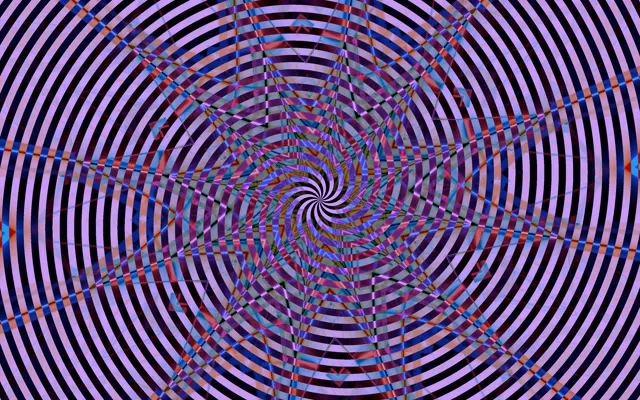 Spiraling Neon-tunneli Vortex Loop 16:10 Macbook 60fps Screensaver VJ