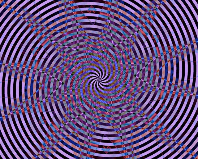 Spiraling Neon Tunnel VJ Loop 5:4 Industrial 60fps Screensaver Animation