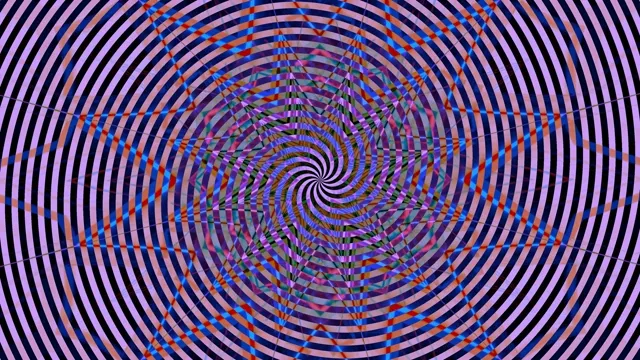 Neon Tunnel Vj Loop 4K UHD 60FPS Psychedelic Screensaver