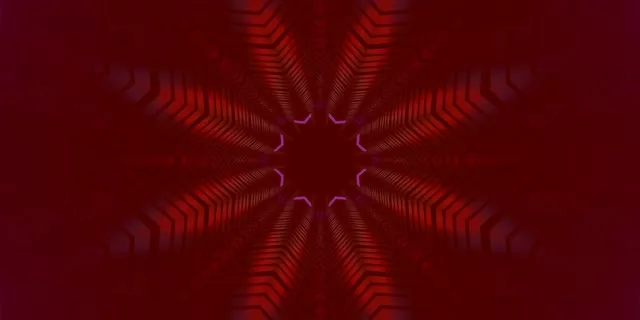 Pulsating Magenta Chevron Neon Tunnel VJ Loop 2:1 Univisium 60fps Screensaver