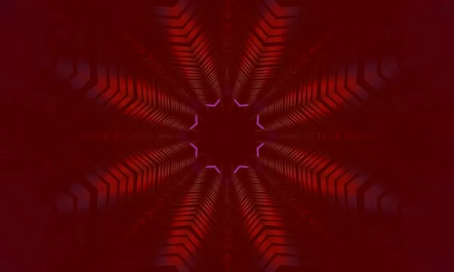 Neon Tunnel Chevron Vortex 5:3 Wide 60fps Screensaver VJ Loop