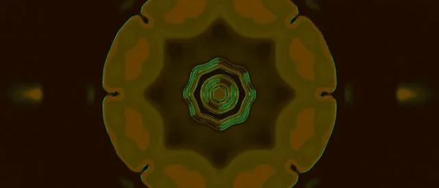 Neon Tunnel Kaleidoscope Vortex Loop 21:9 Ultrawide 60fps Screensaver