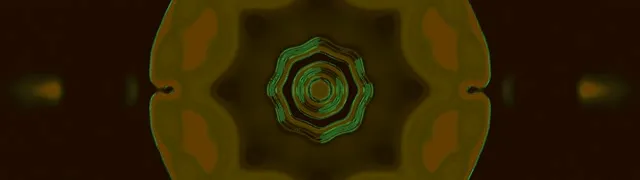Neon Tunnel Kaleidoscope Vortex 32:9 Ultrawide 60fps Screensaver Loop