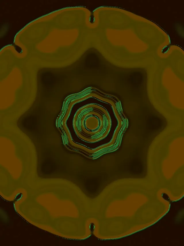 Neon Tunnel Kaleidoscope Spiral | 3:4 iPad Portrait 60fps VJ Loop Screensaver