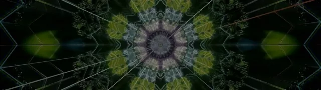 Hypnotic Kaleidoscope Neon Tunnel | 32:9 Ultrawide | 60fps VJ Loop Screensaver