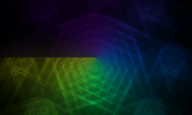 Neon Tunel VJ Loop 5:3 Wide 60fps Screensaver Zelena Modra Virja Gibanja
