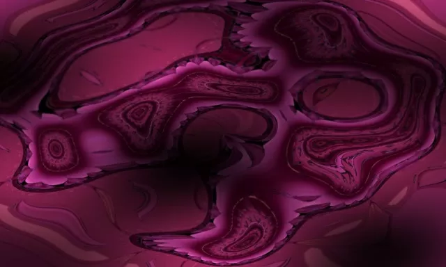 Neon Tunnel VJ Loop 5:3 Wide 60fps Screensaver Swirling Magenta Vortex