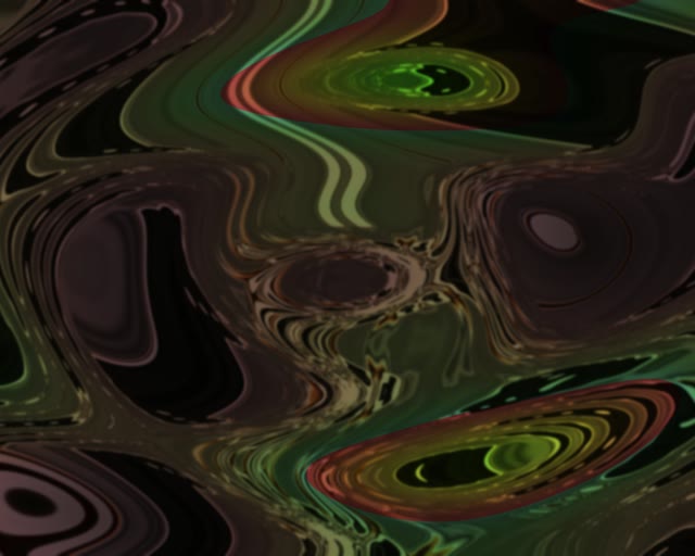 Neon Tunnel VJ Loop 5:4 Industrial 60fps Screensaver Green Red Swirls Motion