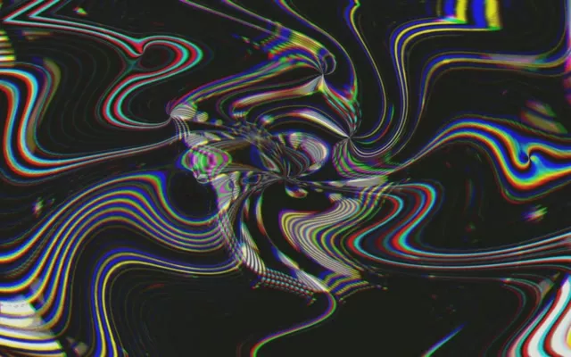 Neon Tunnel VJ Loop 60fps 16:10 Macbook Screensaver Liquid Swirl