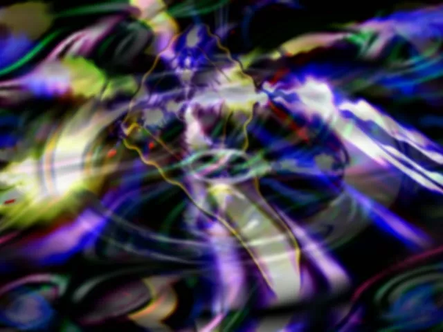 Neon Tunnel VJ Loop 60fps 4:3 Classic Pulsating Light Screensaver