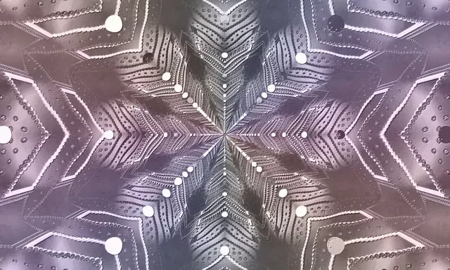 Neon Tunnel VJ Loop 60fps Kaleidoscope Diamond Vortex 5:3 Screensaver