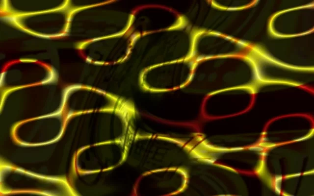 Neon Tunnel VJ Loop 60fps Screensaver - Glowing Curves 16:10 Macbook