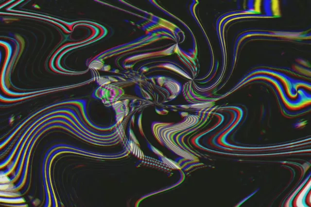 Neon Tunnel Vj Loop 60fps Spiraling Chromatic Vortex 3:2 Screensaver