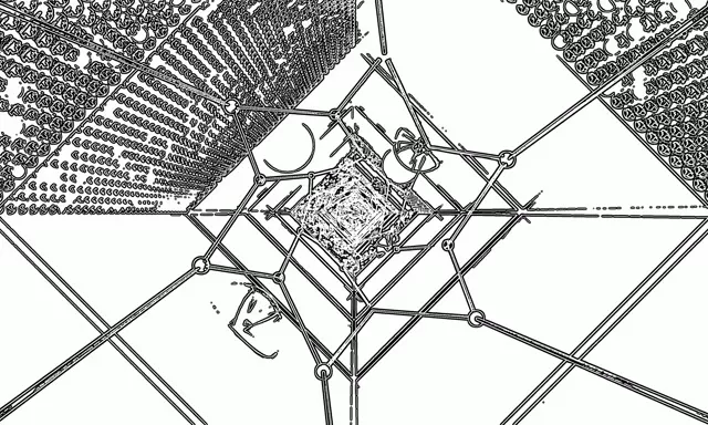 ネオン トンネル ウェブ スクリーンセーバー 5:3 ワイド 60fps VJ Loop PC ノートパソコン