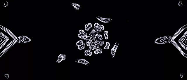 Đường Hầm Neon Hình Dạng Trắng 21:9 Ultrawide 60fps Hình Nền VJ Loop