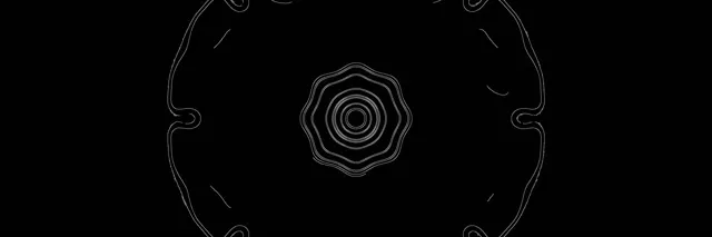 霓虹隧道白螺旋螢幕保護程式 3:1 三倍寬螢幕 60fps VJ Loop