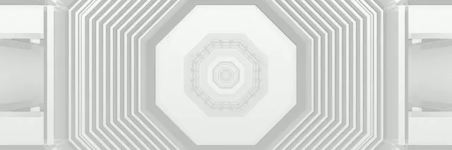 Octagonal Neon Tunnel 3:1 Ultrawide 60fps Képernyővédő VJLoops