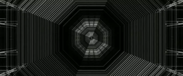 Octagonal Neon Tunnel VJLoops 2.39:1 Cinemascope 60fps Screensaver