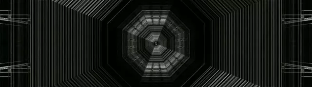 Oktagonalni Neon Tunel VJLoops 32:9 Ultrawide 60fps Screensaver Motion