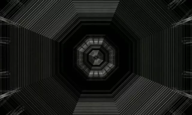 VJLoops ya Neon Tunnel ya Octagonal 5:3 Wide 60fps Screensaver Motion