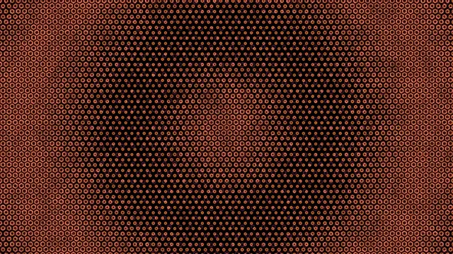 Orange Hexagon Pattern 4K Ultra HD Motion Background