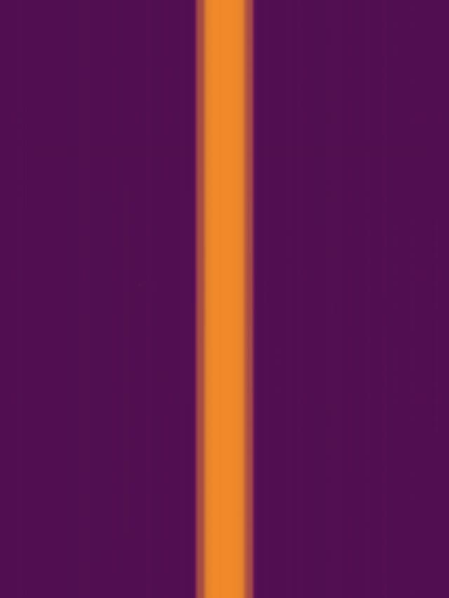 Orange Neon Tunnel 3:4 iPad Portrait 60fps VJLoops Screensaver