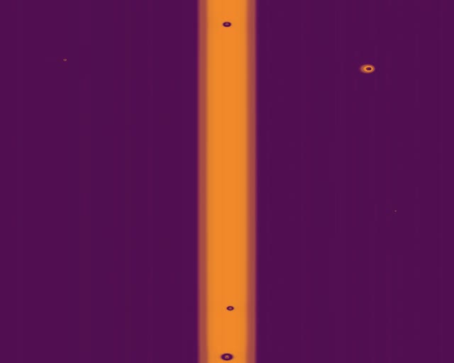 橘色霓虹隧道 5:4 工業風 60fps 螢幕保護程式 VJLoops 動態背景