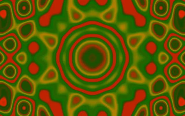 อุโมงค์นีออน ส้ม ระลอก วอร์เท็กซ์ VJ Loop 60fps 16:10 Macbook สกรีนเซฟเวอร์