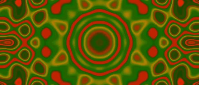 नियॉन टनल ऑरेंज रिपल वॉर्टेक्स VJ Loop 21:9 Ultrawide 60fps स्क्रीनसेवर