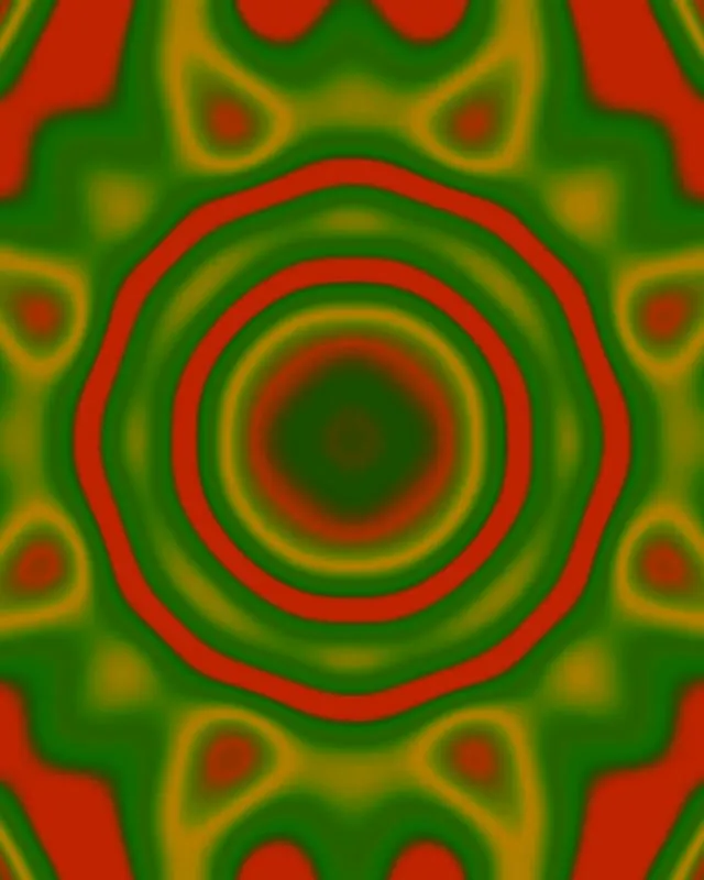 Неоновый туннель оранжевая рябь вихрь заставка 4:5 Instagram 60fps Vj Loop