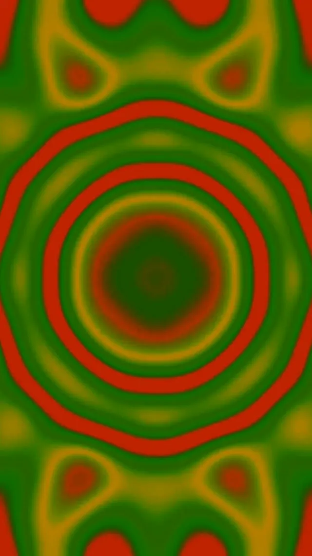 霓虹隧道橙色漣漪漩渦 VJ Loop 9:16 Reels 60fps 螢幕保護程式