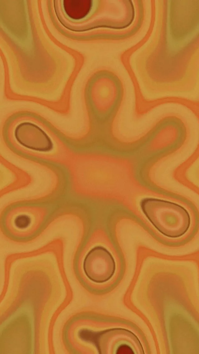 Neon tunel teplý kaleidoskop VJLoops 9:16 Reels 60fps šetrič obrazovky