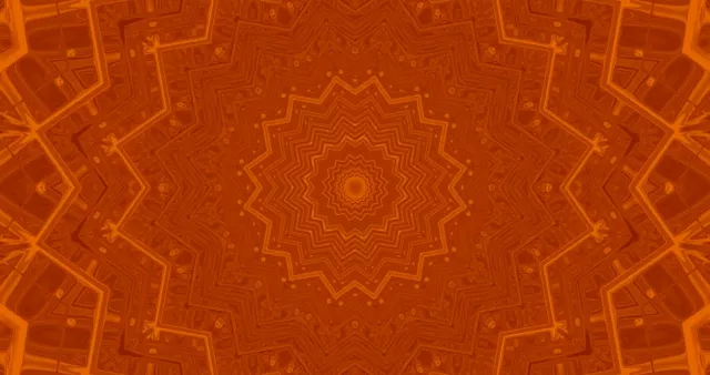 تونل نئون نارنجی محافظ صفحه 4K UHD 60fps VJ Loop لپ‌تاپ