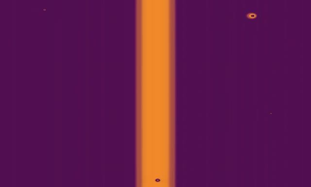 Tunnel Néon Orange VJLoops 5:3 Wide 60fps Économiseur d'écran Motion Fond