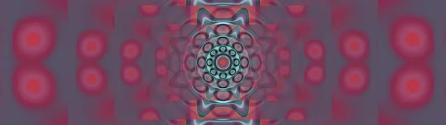 Pulsating Kaleidoscope Neon Tunnel VJ Loop 32:9 Ultrawide 60fps Screensaver