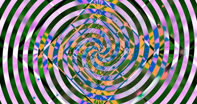 Rózsaszín Zöld Örvény Neon Alagút 4K UHD 60fps Élő Háttérkép Képernyővédő Laptop