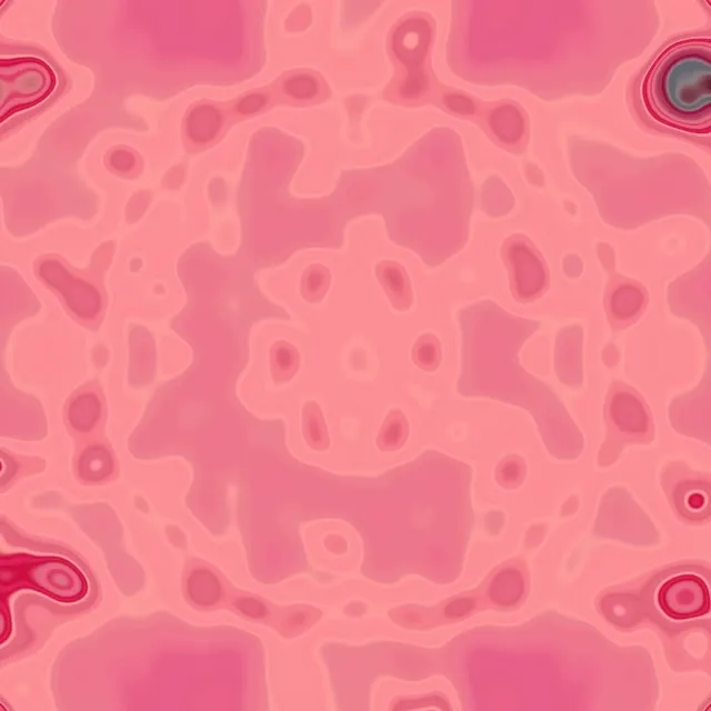 Tunnel ya Neon Waridi Kaleidoscope Blob Vj Loop 1:1 Square 60fps Hifadhi ya Skrini