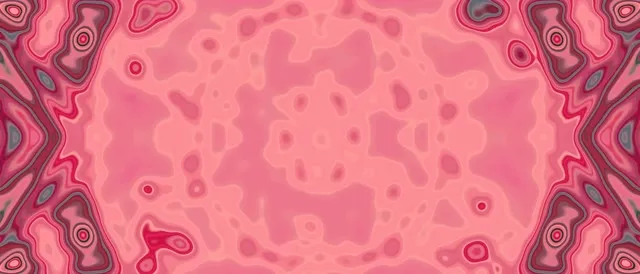 Tunnel ya Neon Waridi Kaleidoscope VJLoops 21:9 Ultrawide 60fps Screensaver