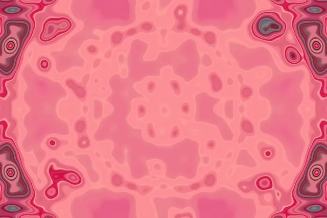 Đường hầm Neon Hồng Kaleidoscope Vj Loop 3:2 Surface 60fps Screensaver