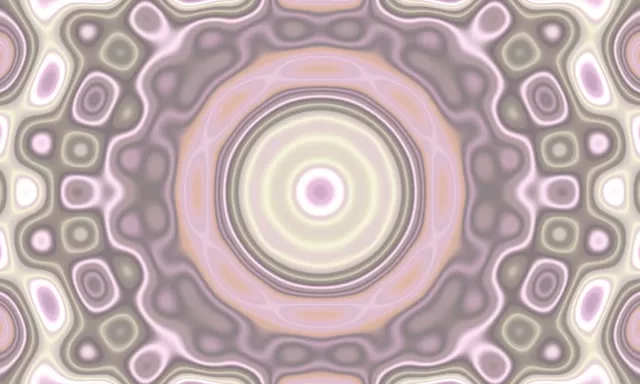 Rózsaszín Neon Alagút Kaleidoszkóp Képernyővédő 5:3 széles 60fps Vj Loop