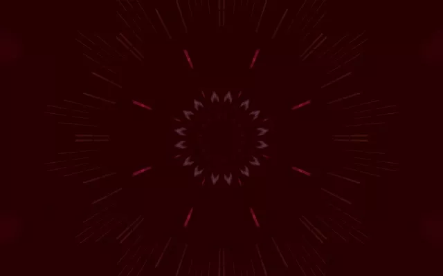 Neon Tunnel Rosa Mandala Burst VJ Loop 60fps 16:10 MacBook Skärmsläckare