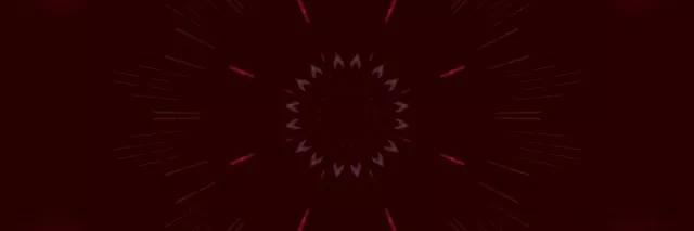 Neon Tunel Ružičasti Kaleidoskop Prasak VJ Loop 3:1 Triple Wide 60fps Screensaver