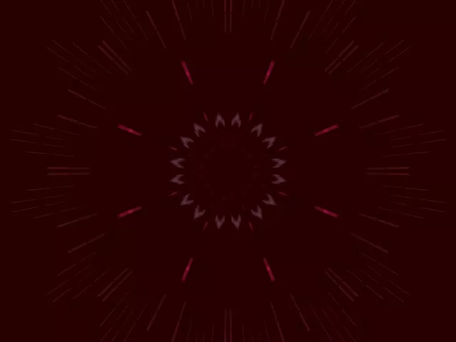 Neon Tunel Magenta Kaleidoskop Eksplozija VJ Loop 4:3 Classic 60fps Screensaver